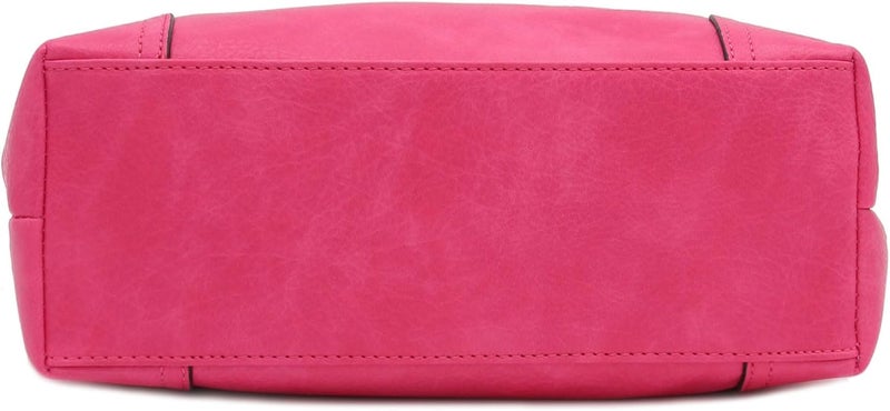 Alyssa Hobo Shoulder Bag with Big Snap Hook Hardware - Image 4